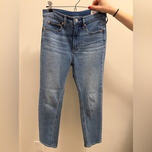 Gap Vintage Slim High Rise Jeans Size 27/4 Short - Color: Medium Indigo 8